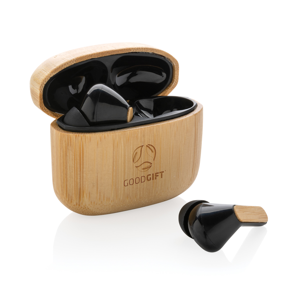 Wooden wireless online earbuds