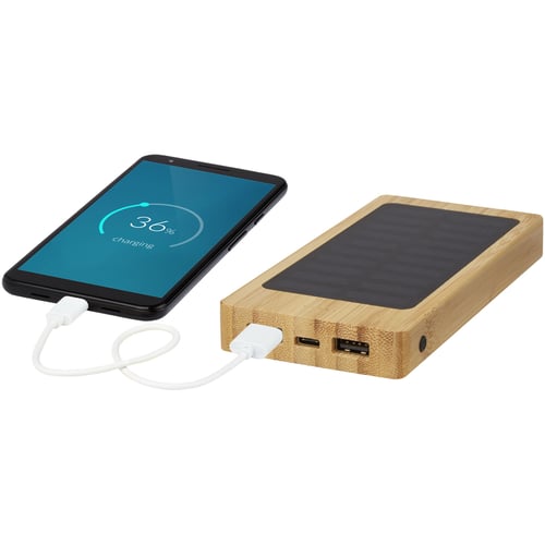 Powerbank with solar panel