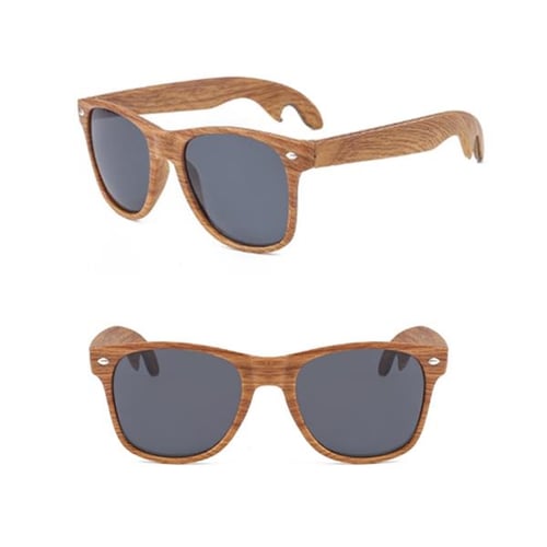 Mens wood shop grain sunglasses